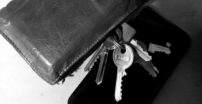 Wallet, Keys, Phone