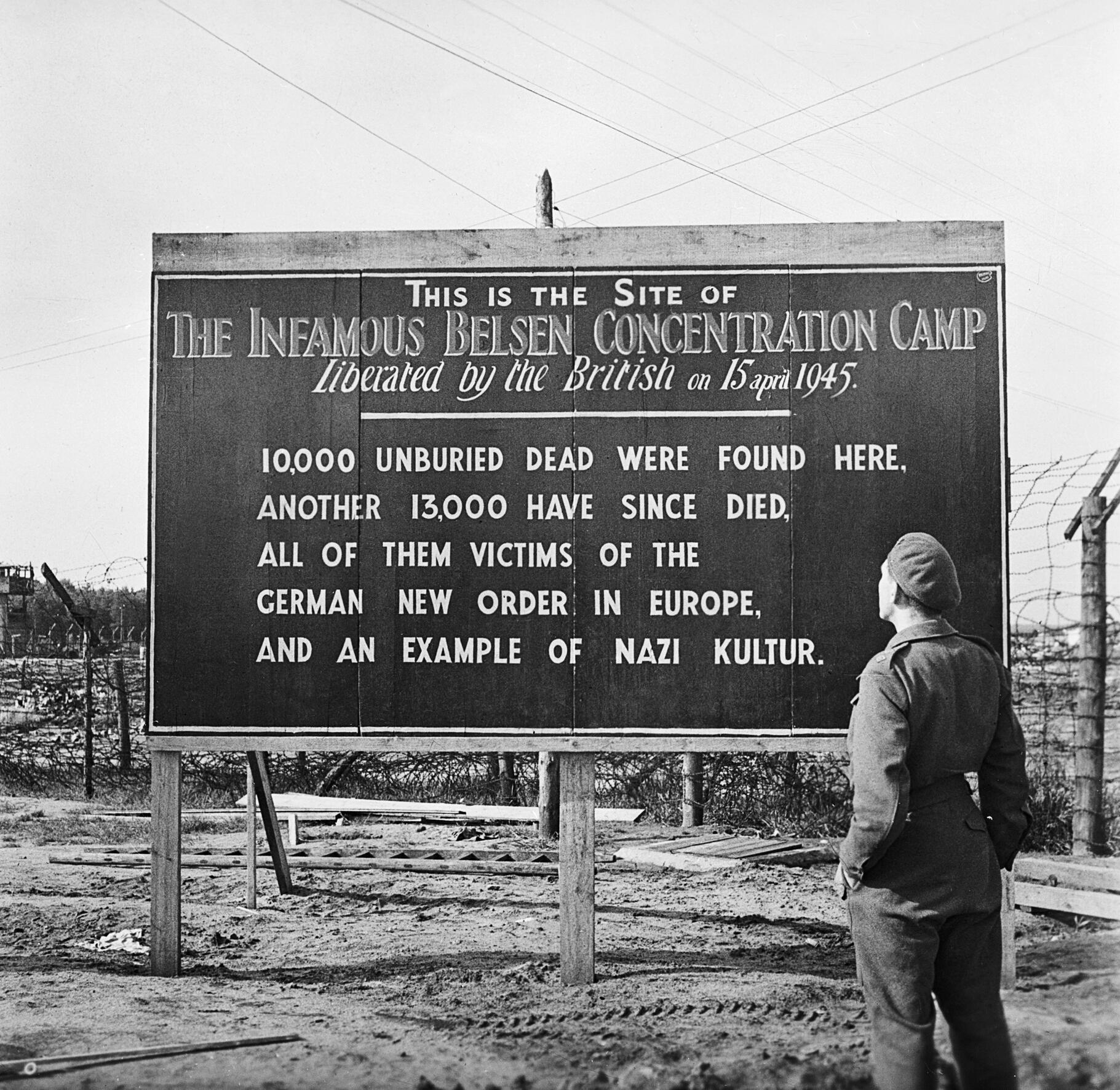 The Liberation of Bergen-Belsen Concentration Camp, May 1945