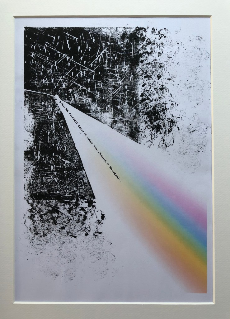 Even the Faintest Beam of Light Can Become a Rainbow