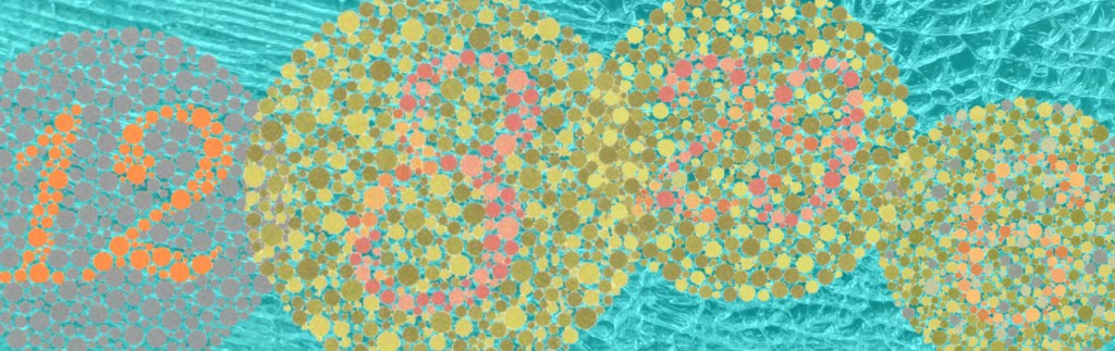 Ishihara colour blind test
